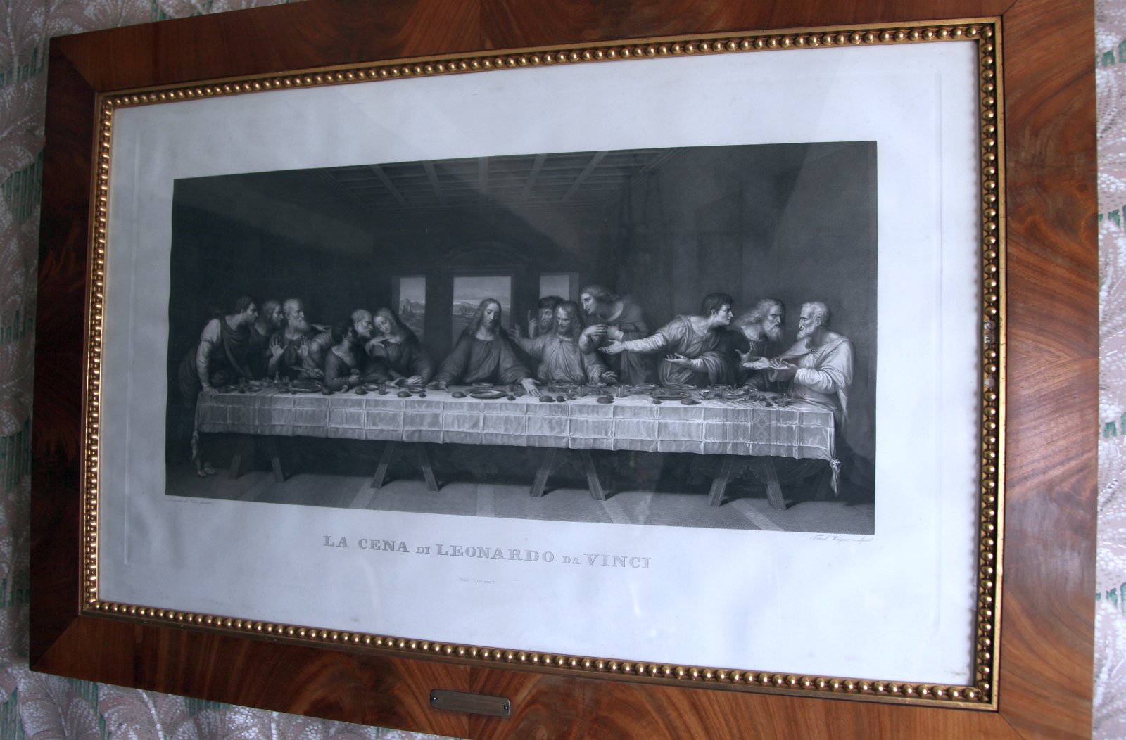 Leonardo da Vinci, Last Supper by Friedrich Wagner
