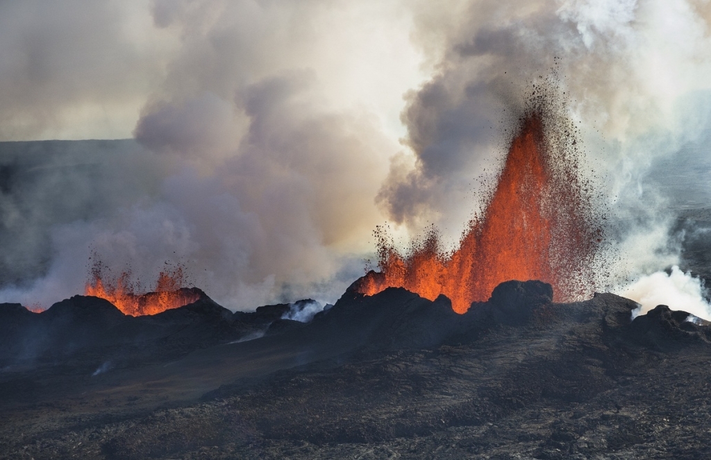 Вулкан Бардарбунга Исландия